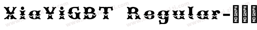 XiaYiGBT Regular字体转换